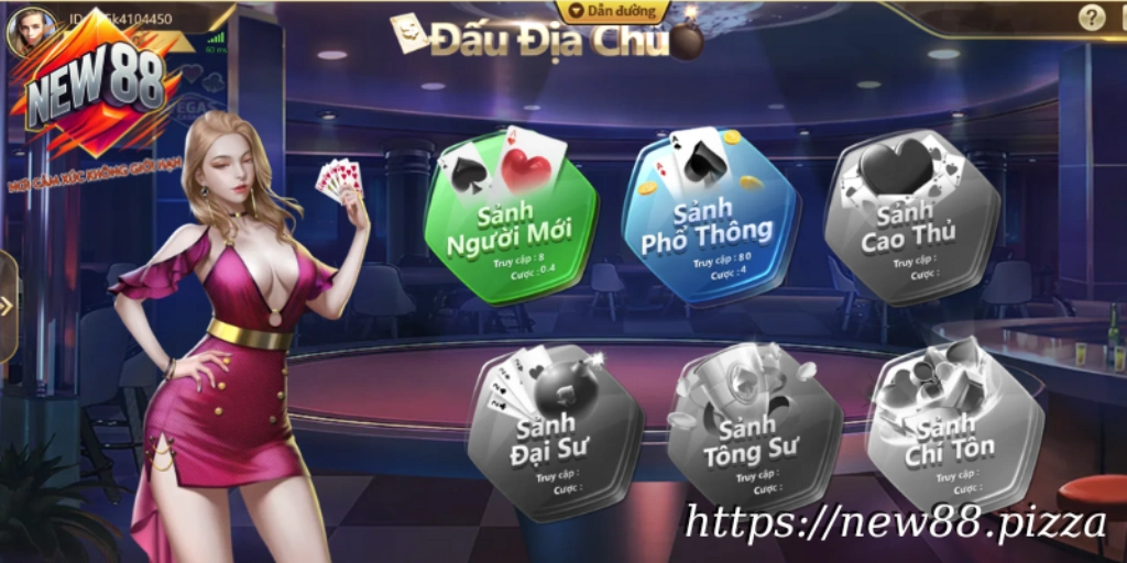 Cach tham gia choi game bai tan tai New88