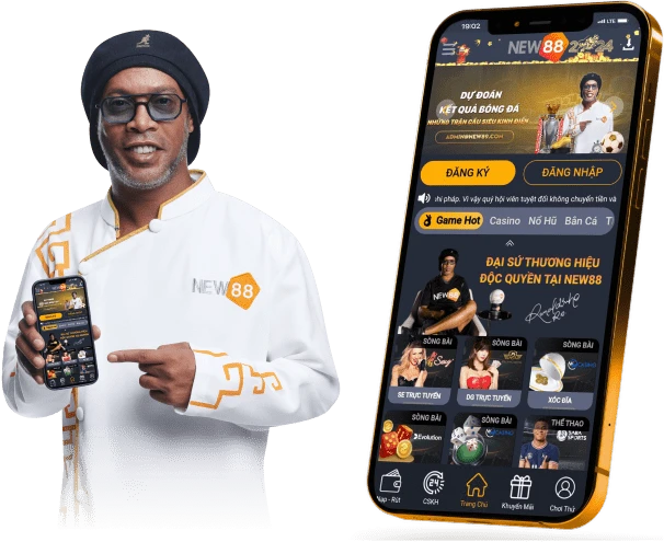 Tai New88 cung Ronaldinho